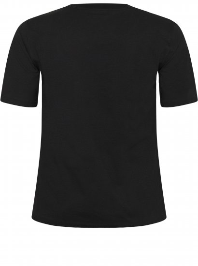 Kaffe Curve Ariana T-Shirt Black - T-shirt - 