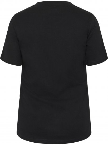 Kaffe Curve Lucie T-Shirt Black - T-shirt - 