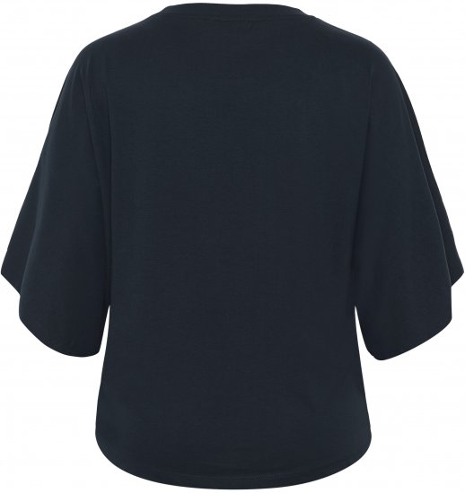 Kaffe Curve Stormi T-Shirt Navy - T-shirt - 