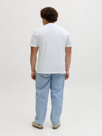 Jack & Jones Archive T-shirt Bianca - Magliette - Magliette Uomo Taglie Forti