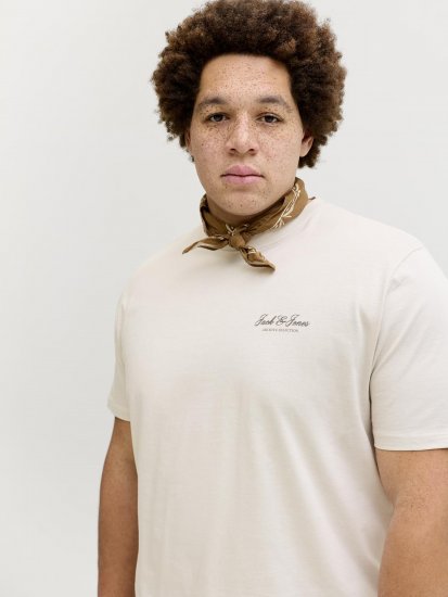 Jack & Jones Archive T-shirt Grigia - Magliette - Magliette Uomo Taglie Forti