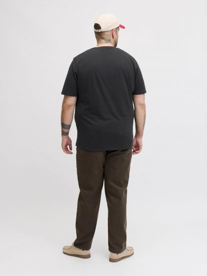 Jack & Jones Archive T-shirt Nera - Magliette - Magliette Uomo Taglie Forti