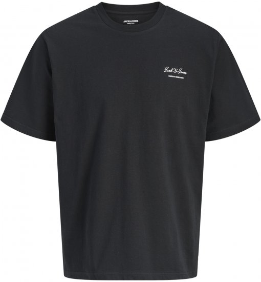 Jack & Jones Archive T-shirt Nera - Magliette - Magliette Uomo Taglie Forti
