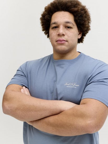 Jack & Jones Archive T-shirt Grigia - Magliette - Magliette Uomo Taglie Forti