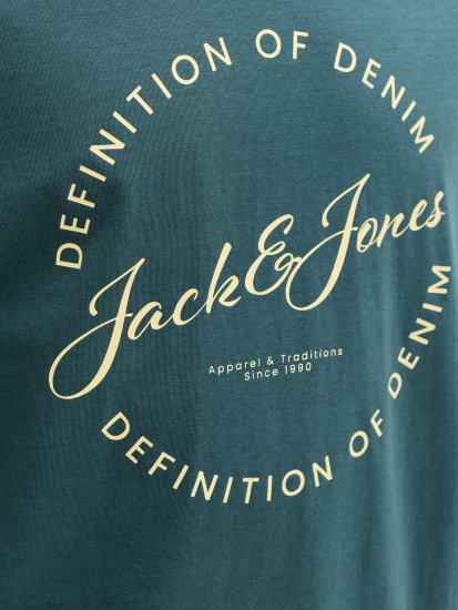 Jack & Jones Grayson T-shirt Turchese - Magliette - Magliette Uomo Taglie Forti