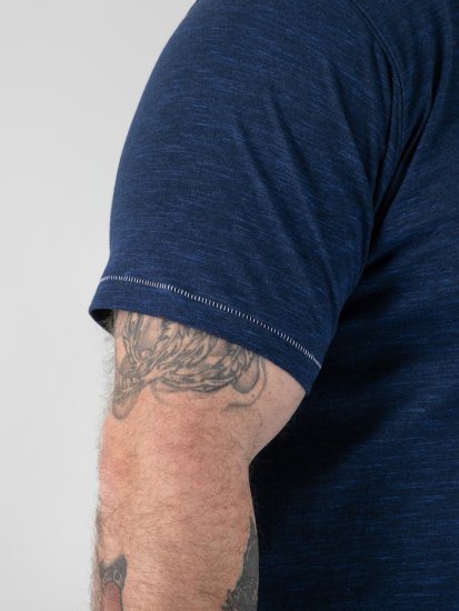 D555 Cooper Grumpy Old Man Printed T-Shirt Navy - Magliette con stampa - Magliette con stampa taglie forti