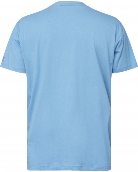 North Latitude 61010 US T-Shirt Blu Medio - Magliette - Magliette Uomo Taglie Forti