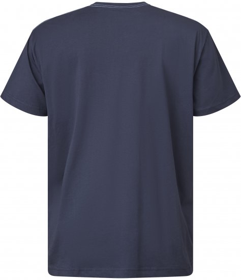 North Latitude 61119 T-Shirt Con Stampa Blu Navy - Magliette - Magliette Uomo Taglie Forti