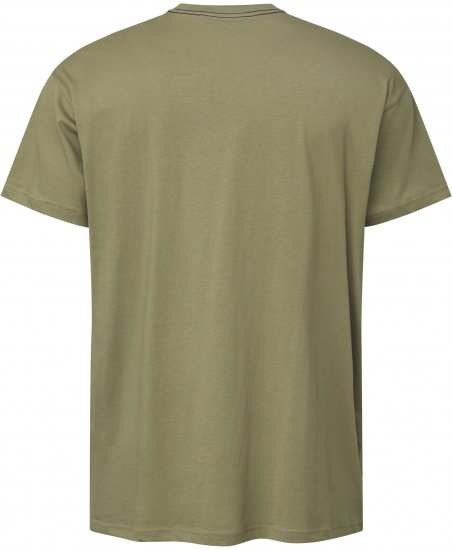 North Latitude 61119 T-Shirt Con Stampa Verde Oliva - Magliette - Magliette Uomo Taglie Forti