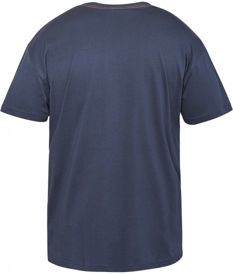 North Latitude 61121 T-Shirt Con Stampa Blu Navy - Magliette - Magliette Uomo Taglie Forti
