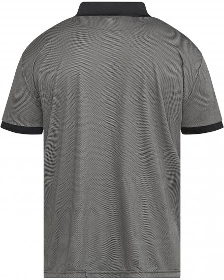 North Latitude 61158 Cool Effect Polo Nero - Polo - Polo Uomo Taglie Forti