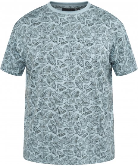 North Latitude 61318 T-Shirt Con Stampa All Over Blu Polvere - Magliette - Magliette Uomo Taglie Forti