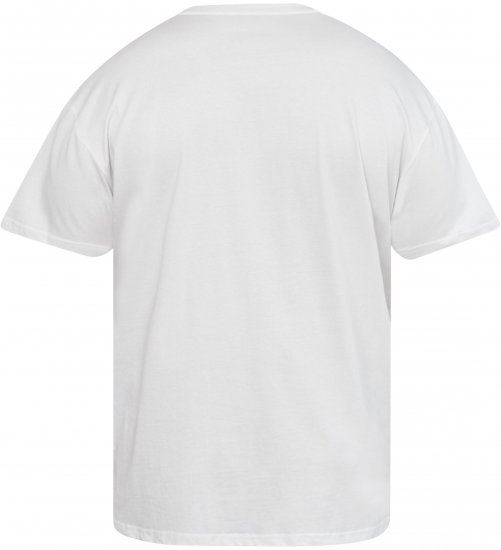 North Latitude 61322 T-Shirt Scollo A V Bianco - Magliette - Magliette Uomo Taglie Forti