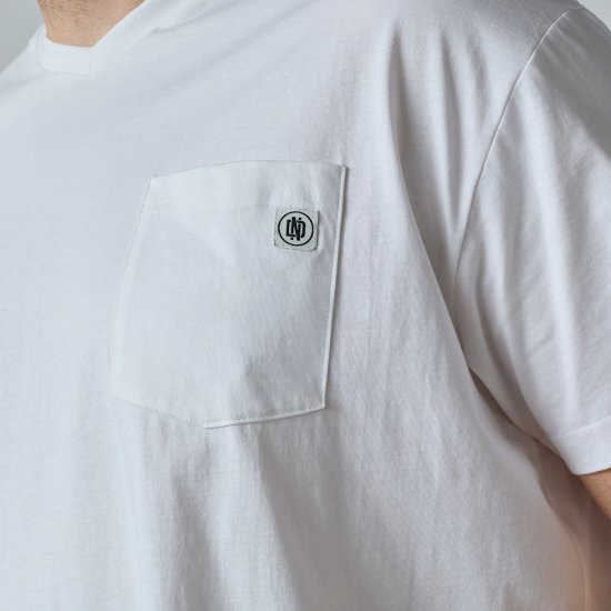 North Latitude 61322 T-Shirt Scollo A V Bianco - Magliette - Magliette Uomo Taglie Forti