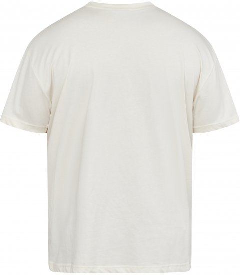 North Latitude 61360 Palm Printed T-Shirt Off White - Magliette con stampa - Magliette con stampa taglie forti