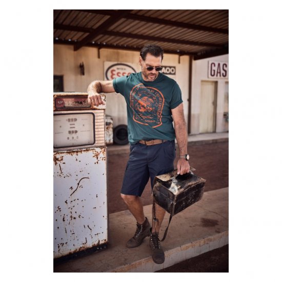 JP1880 T-Shirt Fearless Seaman Blue - Magliette - Magliette Uomo Taglie Forti