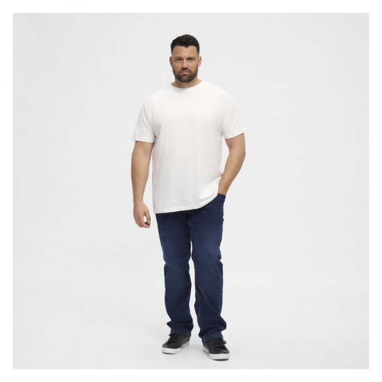 North Latitude T-Shirt O-Neck White - Magliette - Magliette Uomo Taglie Forti