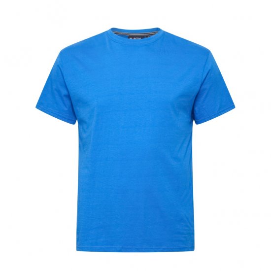 North Latitude T-Shirt O-Neck Cobolt Blue - Magliette - Magliette Uomo Taglie Forti