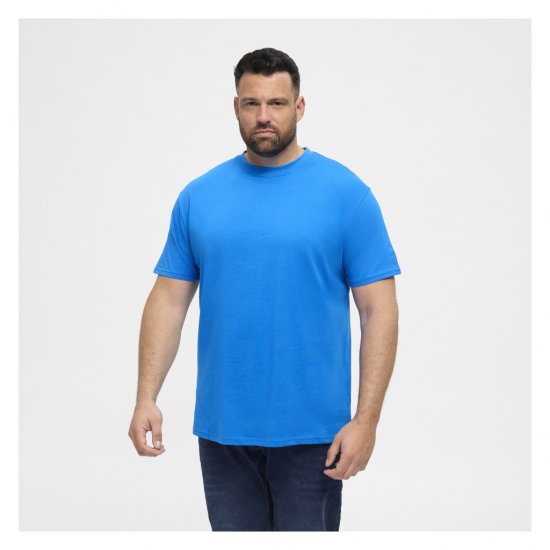 North Latitude T-Shirt O-Neck Cobolt Blue - Magliette - Magliette Uomo Taglie Forti