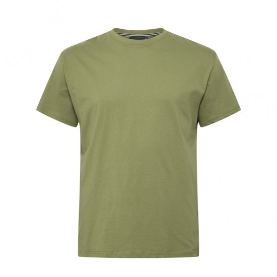 North Latitude T-Shirt O-Neck Olive Green - Magliette - Magliette Uomo Taglie Forti