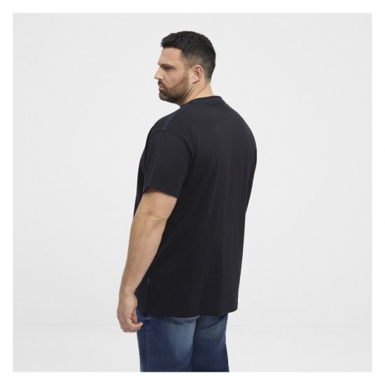 North Latitude Logo T-Shirt Black - Magliette - Magliette Uomo Taglie Forti