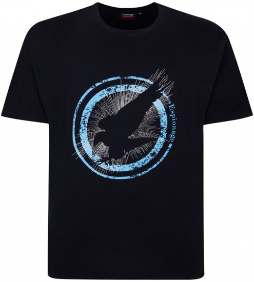 Espionage T434 Vintage Eagle Printed T-Shirt - Magliette con stampa - Magliette con stampa taglie forti