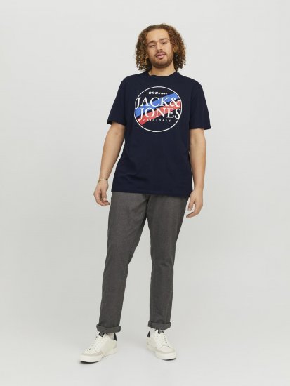 Jack & Jones Codyy T-Shirt Navy - Magliette - Magliette Uomo Taglie Forti