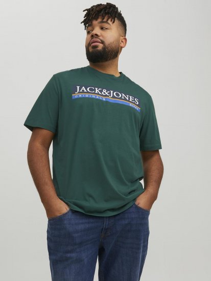 Jack & Jones Codyy T-Shirt Green - Magliette - Magliette Uomo Taglie Forti