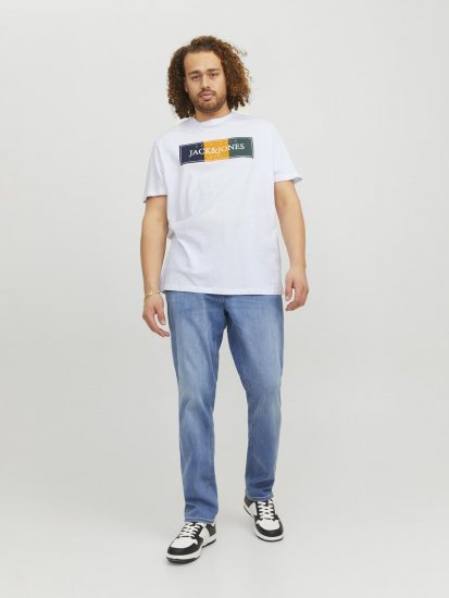 Jack & Jones Codyy T-Shirt White - Magliette - Magliette Uomo Taglie Forti