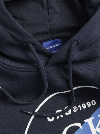 Jack & Jones Codyy Hoodie Navy - Felpe & felpe con cappuccio - Felpe & Felpe con Cappuccio Uomo Taglie Forti