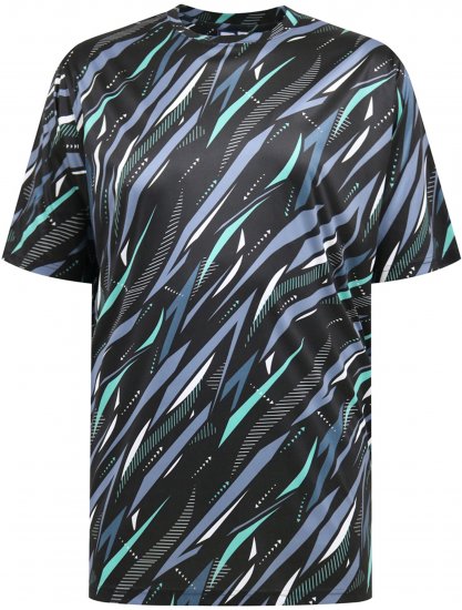 D555 Nottingham T-shirt Lightweight Black - Magliette - Magliette Uomo Taglie Forti