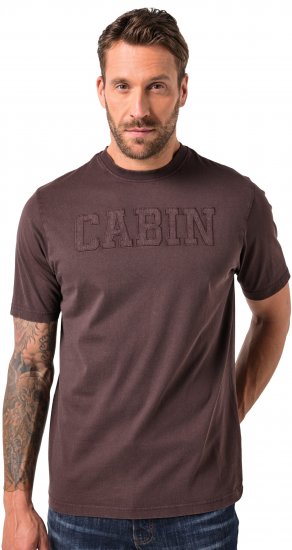 JP1880 T-Shirt Cabin Vintage Mocha TALL - ABBIGLIAMENTO UOMO MT-6XLT - Taglie Tall Uomo