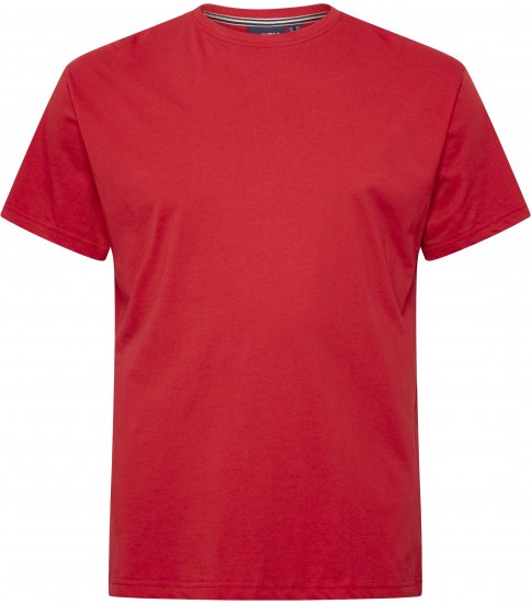 North Latitude T-Shirt O-Neck Red TALL - TALL T-shirts - T-Shirt per Uomini Alti