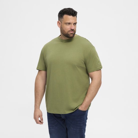 North Latitude T-Shirt O-Neck Olive Green TALL - TALL T-shirts - T-Shirt per Uomini Alti