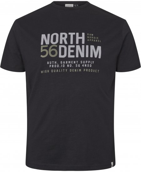 North Latitude Denim Printed T-Shirt Black TALL - TALL T-shirts - T-Shirt per Uomini Alti
