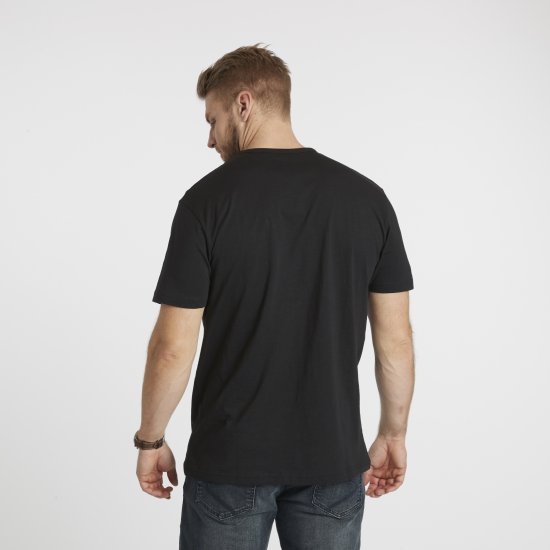 North Latitude Denim Printed T-Shirt Black TALL - TALL T-shirts - T-Shirt per Uomini Alti