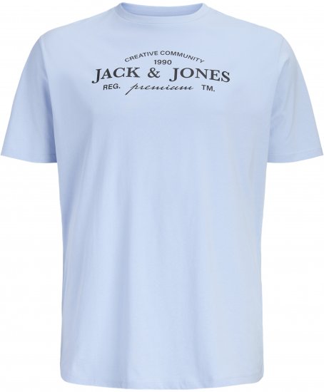 Jack & Jones Kevin T-Shirt Blu - Magliette - Magliette Uomo Taglie Forti