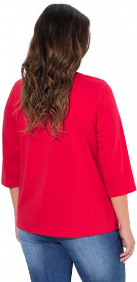 Ulla Popken City Name Graphic Tee Lychee - T-shirt stampate da donna - 