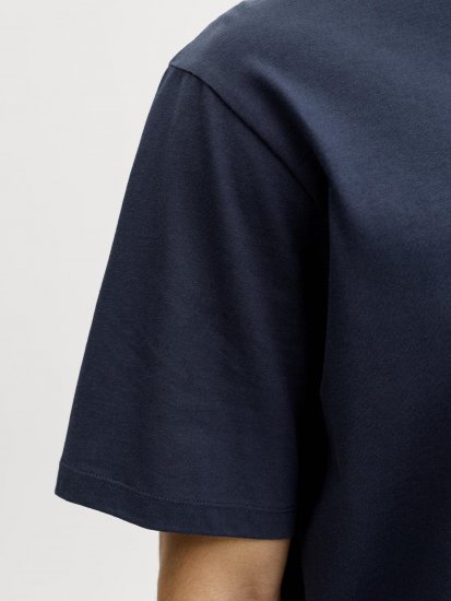 Jack & Jones Dover Denim O-Neck T-Shirt Blue - Magliette - Magliette Uomo Taglie Forti