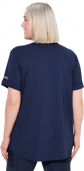 Ulla Popken UPF 50 Quick Drying Tee Navy - T-shirt - 