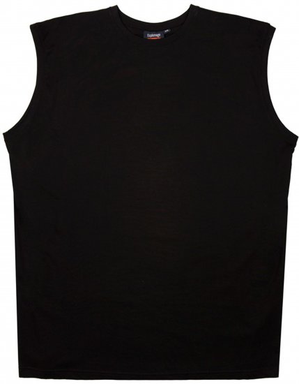 Espionage T113 Sleeveless Tee Black - Magliette senza maniche/Tank tops - Magliette senza maniche Taglie Forti