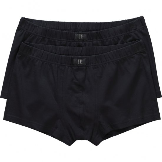 JP1880 Boxershorts OEKO-TEX 2-Pack Black - Intimo & costumi da bagno - Intimo Taglie Forti Uomo