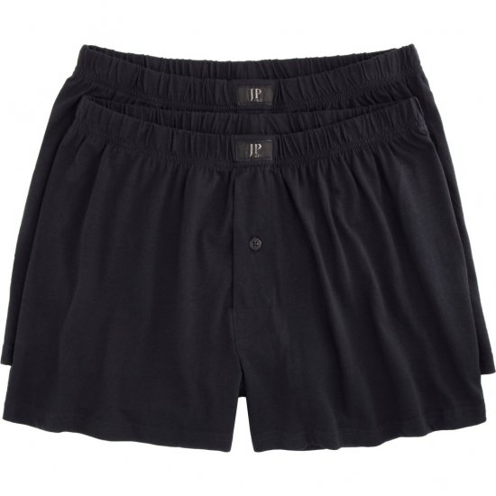 JP1880 Boxers OEKO-TEX Soft Stretch Black - Intimo & costumi da bagno - Intimo Taglie Forti Uomo