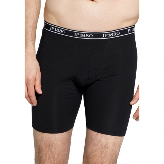 JP1880 Boxers Flexnamic OEKO-TEX Long Black - Intimo & costumi da bagno - Intimo Taglie Forti Uomo