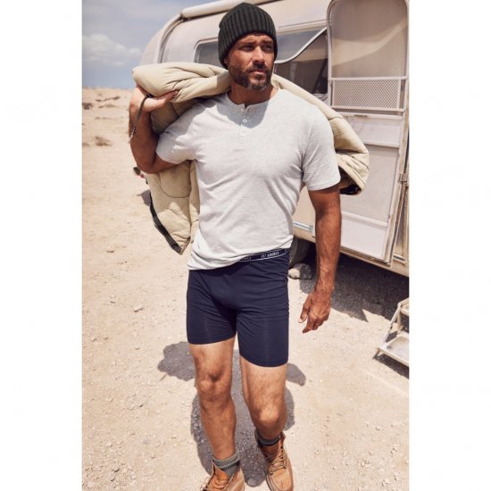 JP1880 Boxers Long OEKO-TEX Flexnamic Navy - Intimo & costumi da bagno - Intimo Taglie Forti Uomo