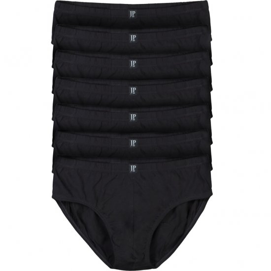 JP1880 Briefs OEKO-TEX 7-Pack Black - Intimo & costumi da bagno - Intimo Taglie Forti Uomo