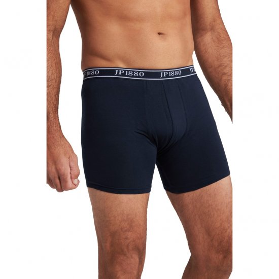 JP1880 Boxershorts FLEXNAMIC 2-Pack Dark Navy - Intimo & costumi da bagno - Intimo Taglie Forti Uomo