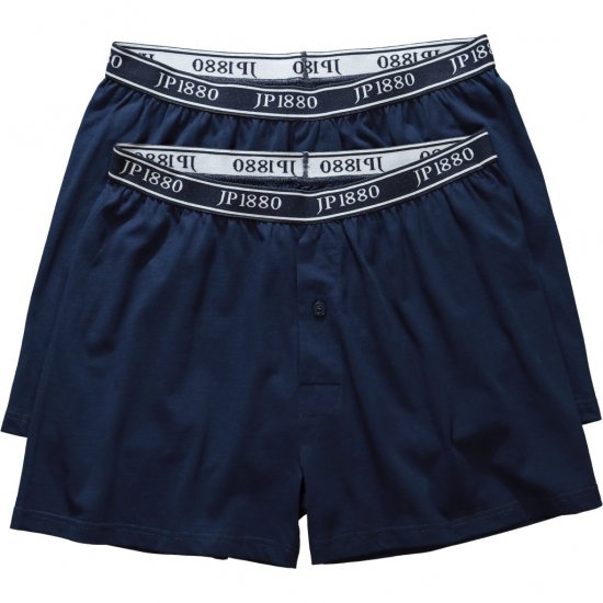 JP1880 Boxershorts FLEXNAMIC 2-Pack Blue - Intimo & costumi da bagno - Intimo Taglie Forti Uomo