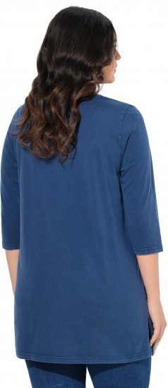 Ulla Popken Dandelion Short Sleeve Graphic Tee Ink Blue - T-shirt stampate da donna - 