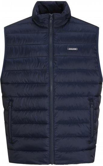 Jack & Jones Louis Light Bodywarmer Puffer Gilet Navy - Gilet - Gilet in taglie grandi